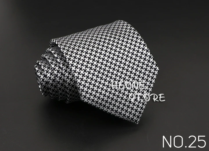Classic Blue Red Gray Men's Tie Business Formal Wedding 8cm Necktie Jacquard Woven Cravat Fashion Shirt Dress Daily Accessories