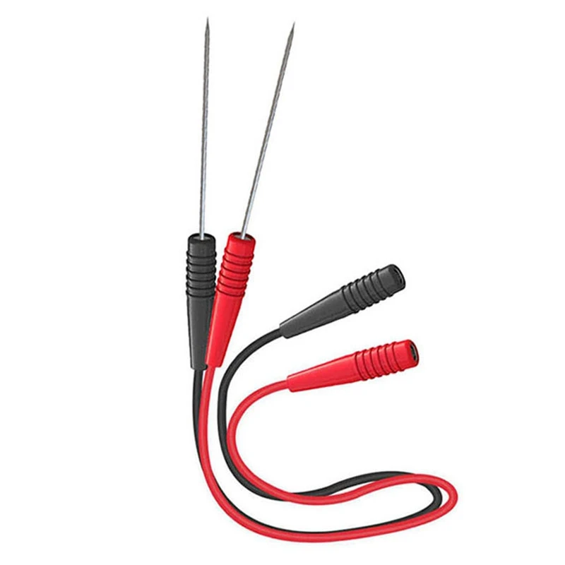 Cleqee P1046 0.7mm Sharp Puncture Needles Piercing Wires with 2mm Inner-spring Socket for Electronic Elactrical Testing