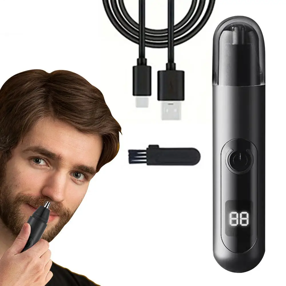 Electric Nose Hair Trimmer Face Eyebrow Mustache Clipper Electric Shaver USB charging Nose Ears Hair Eyebrow Trimmer Hair Trimme