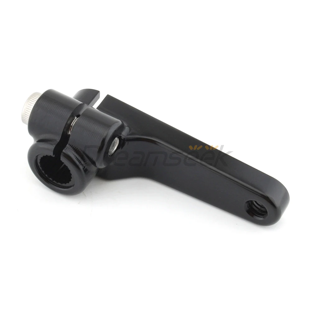 Inner Shifter Lever Rocker Shift Arm Rod for Harley Sportster XL883 XL1200 XL1200X Iron XL883N Roadster XL883R 2004-16 Black CNC