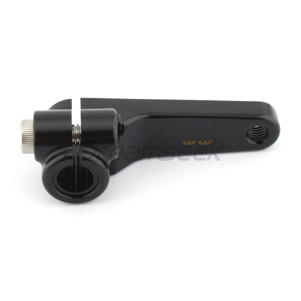 Inner Shifter Lever Rocker Shift Arm Rod for Harley Sportster XL883 XL1200 XL1200X Iron XL883N Roadster XL883R 2004-16 Black CNC