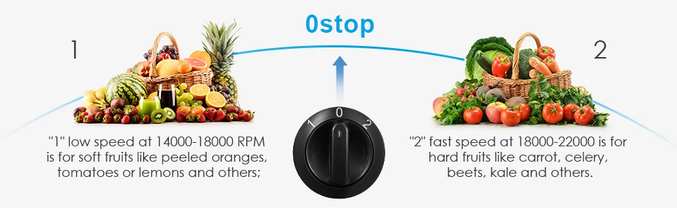 1000W Juicer Machine Juice Maker Whole Fruit Extractor Centrifugal Whole Fruit Vegetable Juice Extractor Stainless Steel 500ML