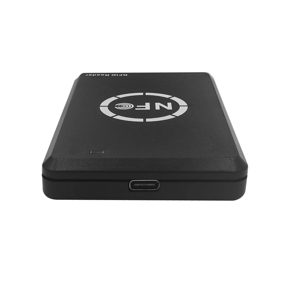 NFC Smart Card Reader RFID Copier 13.56MHz/125KHz/250KHz Card Duplicator Writer With 1M USB Data Cable For Door Access Control