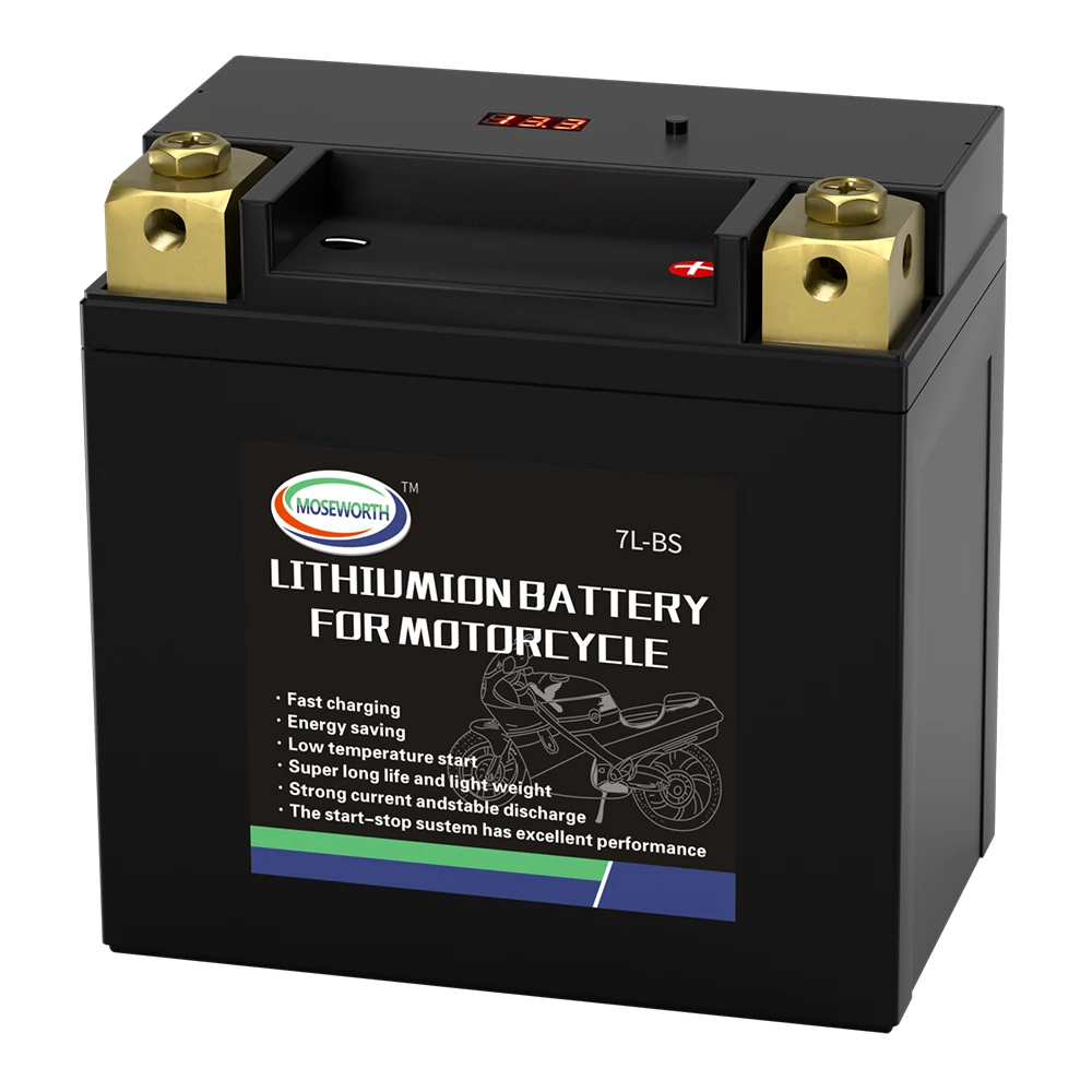 12V Lithium LiFePO4 Motorcycle Starting Battery 2Ah 4Ah 6Ah 8Ah 12Ah 16Ah Scooter Snowmobile Jet Ski UTV Batteries Rechargeable