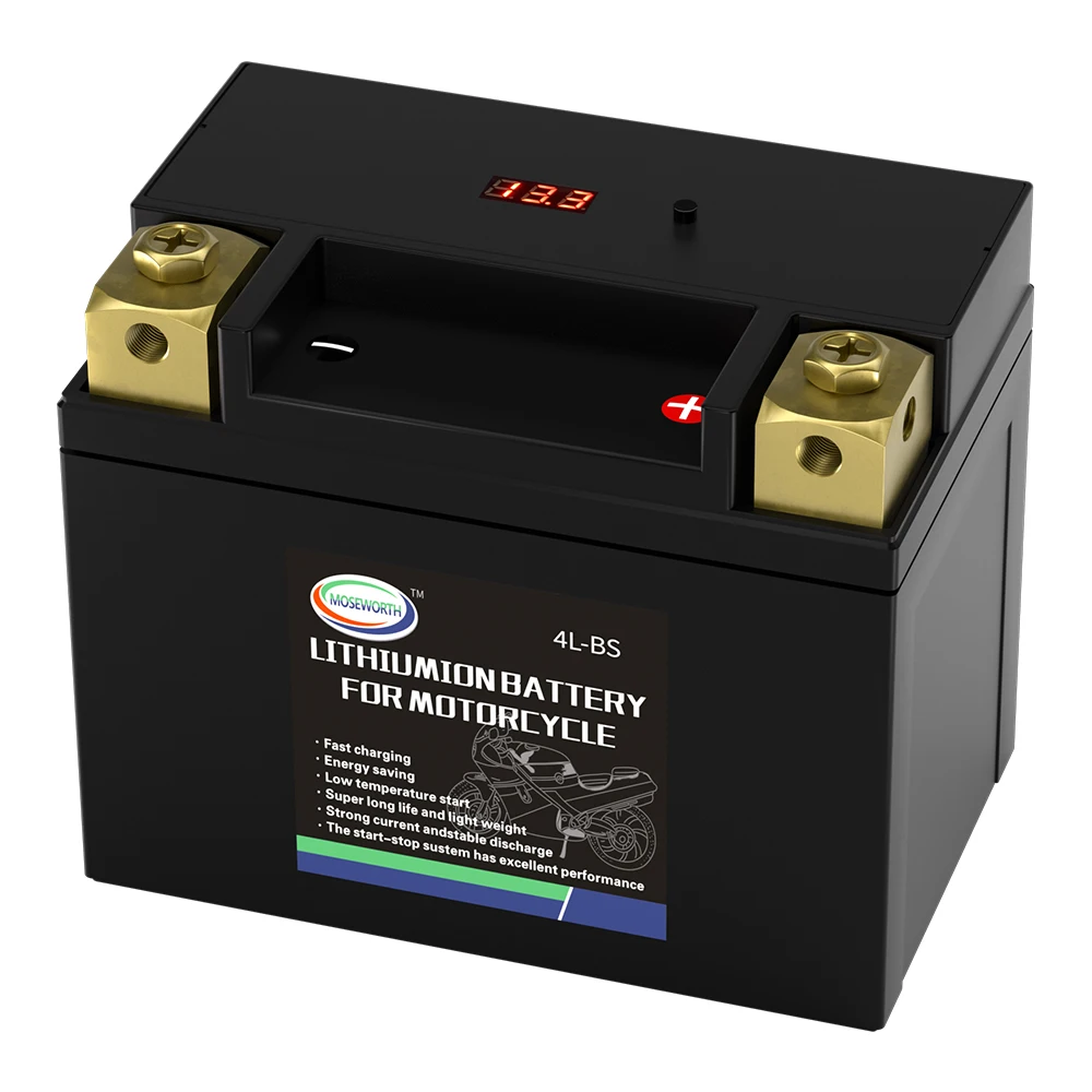 12V Lithium LiFePO4 Motorcycle Starting Battery 2Ah 4Ah 6Ah 8Ah 12Ah 16Ah Scooter Snowmobile Jet Ski UTV Batteries Rechargeable