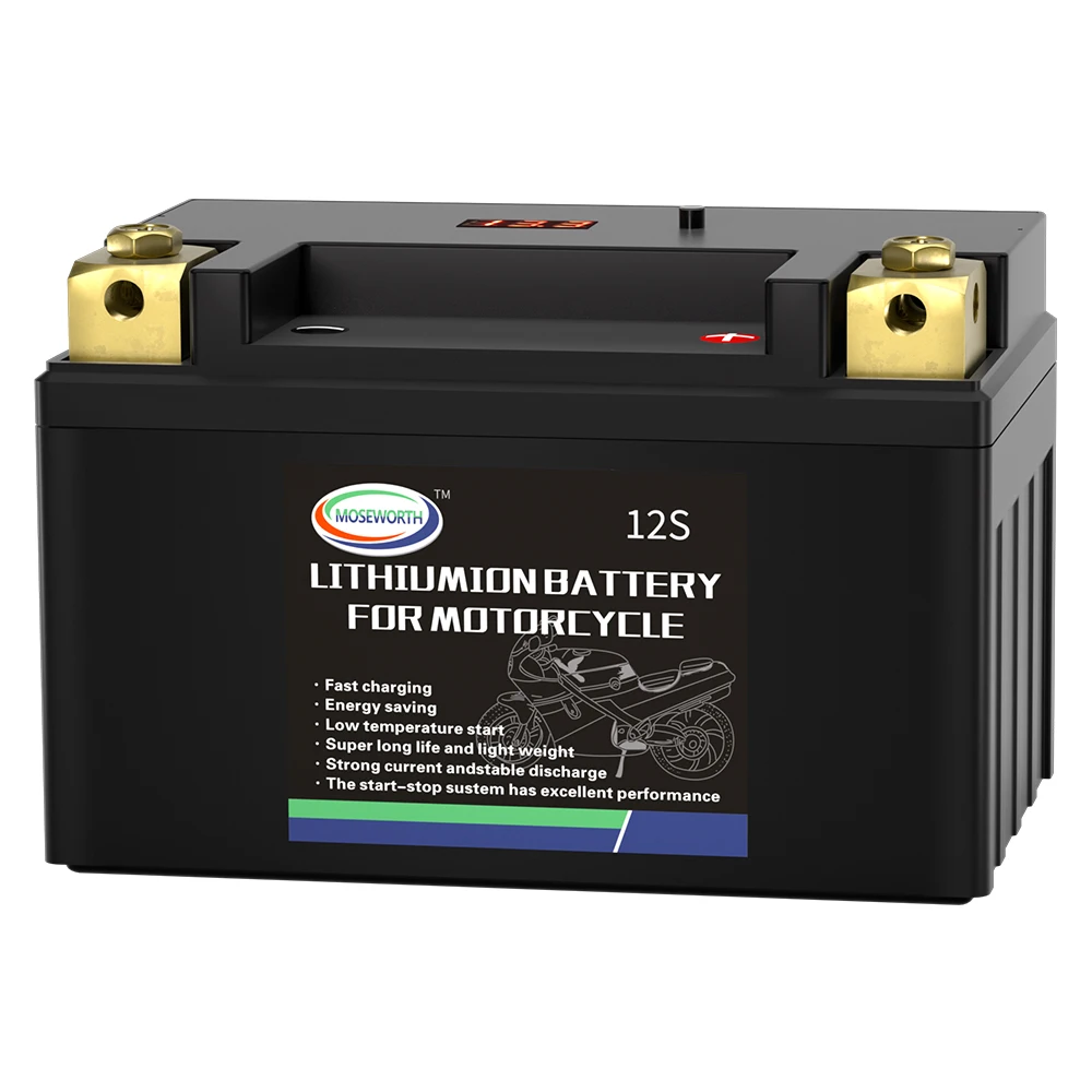 12V Lithium LiFePO4 Motorcycle Starting Battery 2Ah 4Ah 6Ah 8Ah 12Ah 16Ah Scooter Snowmobile Jet Ski UTV Batteries Rechargeable