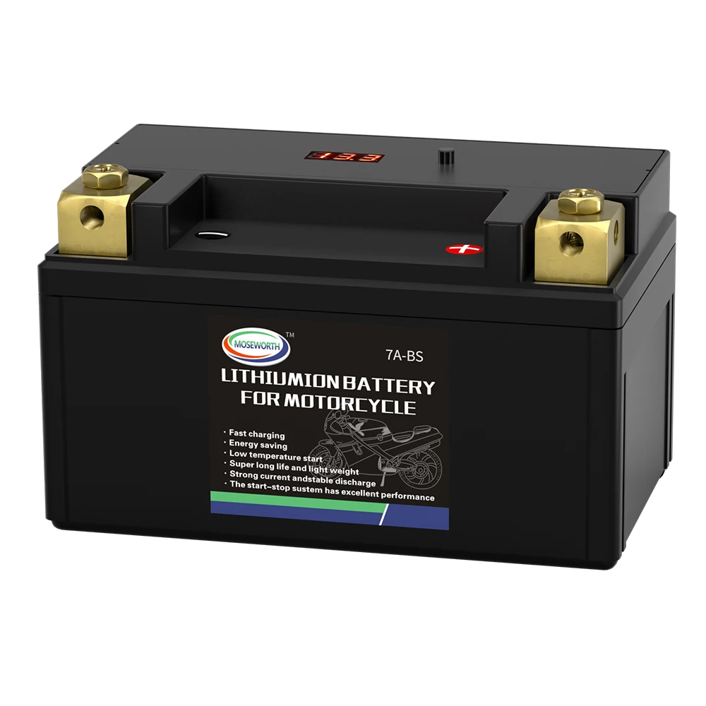 12V Lithium LiFePO4 Motorcycle Starting Battery 2Ah 4Ah 6Ah 8Ah 12Ah 16Ah Scooter Snowmobile Jet Ski UTV Batteries Rechargeable