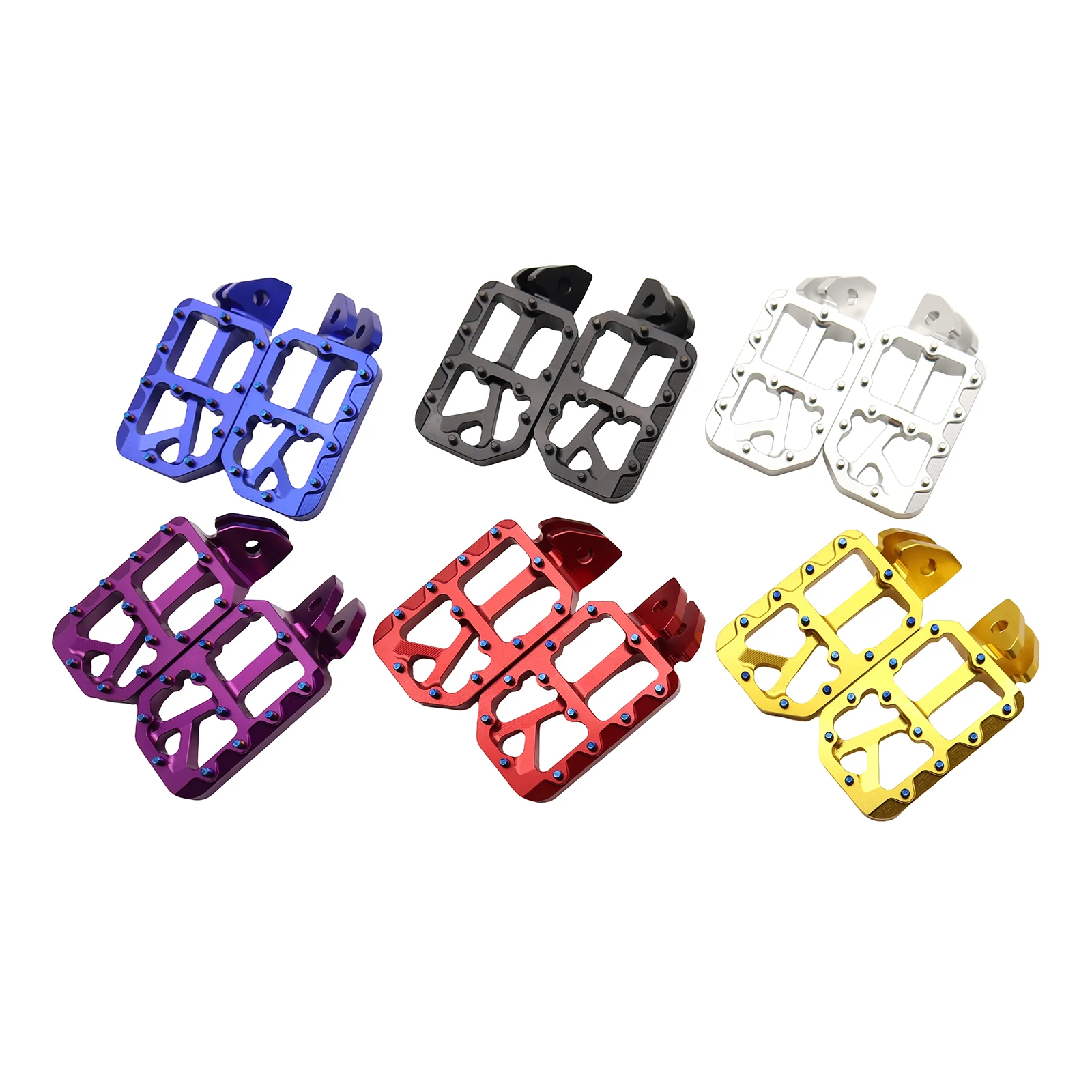 Motorcycle CNC Aluminum Footpegs Bracket Pedals Foot Pegs For Sur Ron Sur-Ron Surron Light Bee X & Light Bee S Electric Bike