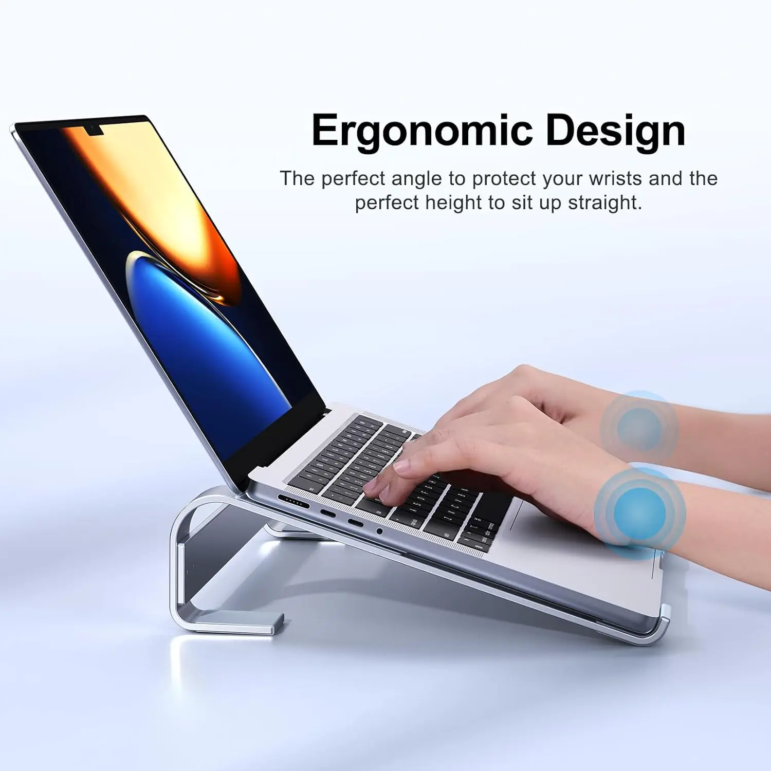 Aluminum Laptop Cooling Stand Riser Desk for Macbook Pro Air Dell HP Lenovo Notebook Computer Holder Bracket Support Accessories