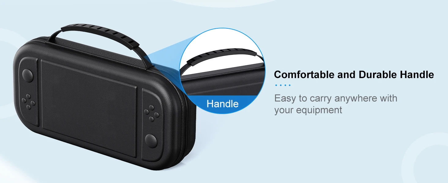 Switch 2 Large Capacity Carrying Case for Switch 2 (2025), Portable PU Hard Travel Case with Pockets for Accessories&Game Cards