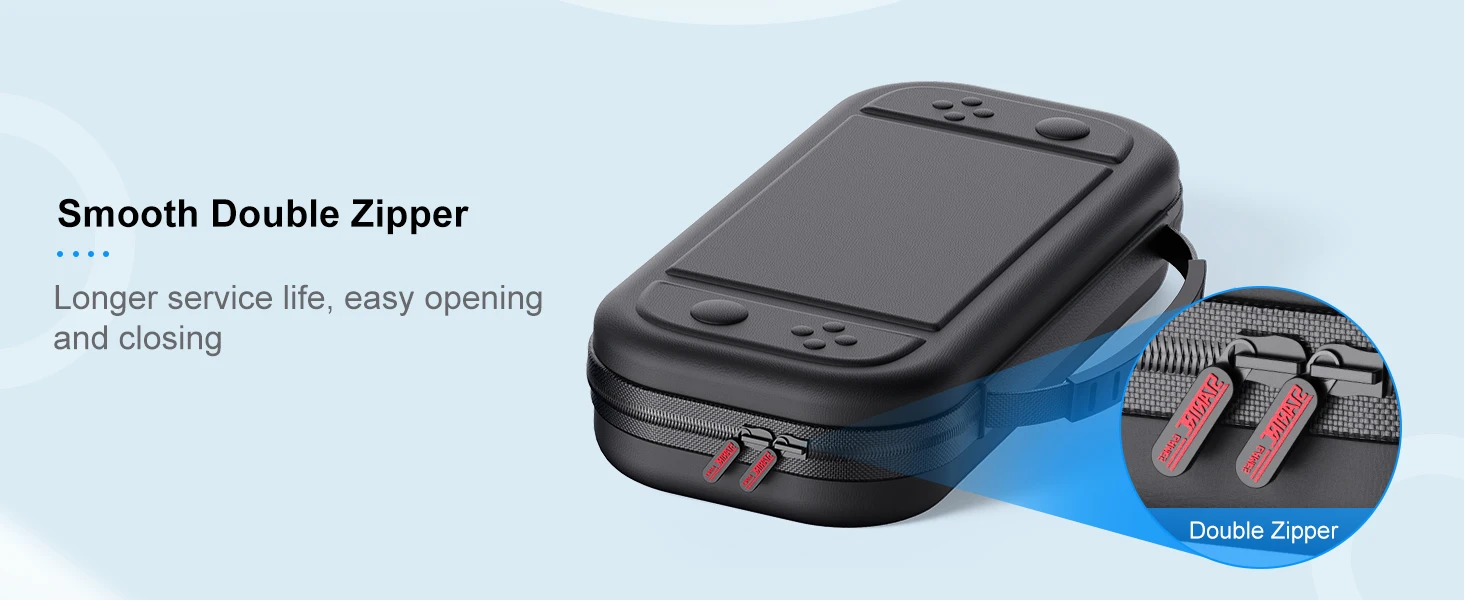 Switch 2 Large Capacity Carrying Case for Switch 2 (2025), Portable PU Hard Travel Case with Pockets for Accessories&Game Cards