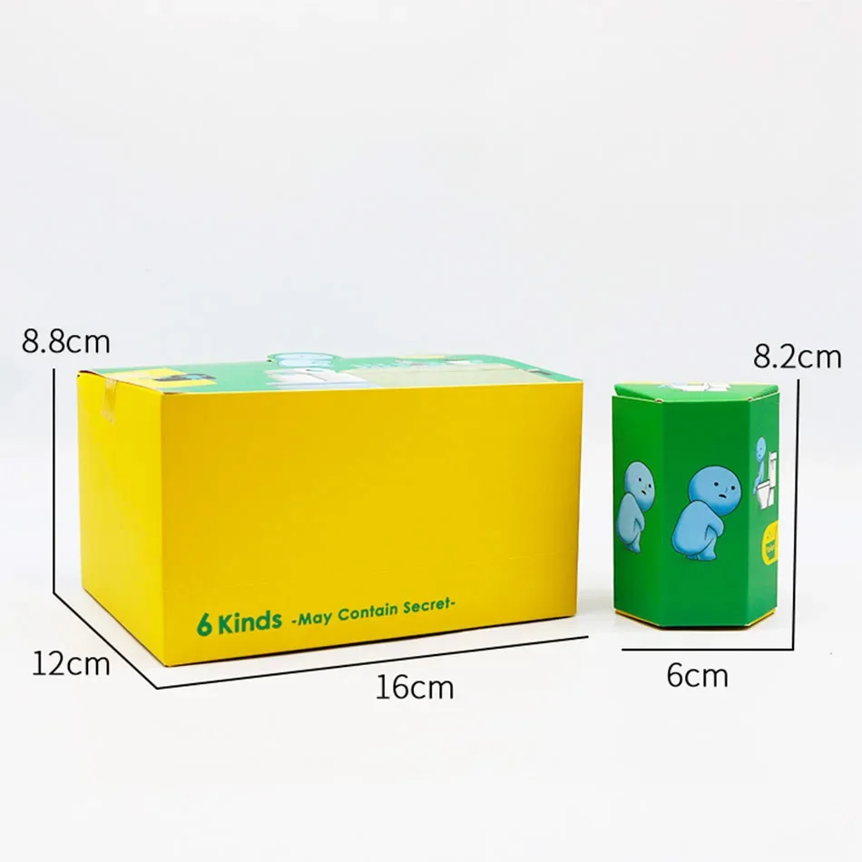 Mini Figure Cute Noctilucent Doll Cartoon Toy Desktop Ornament Mystery Surprise Gifts