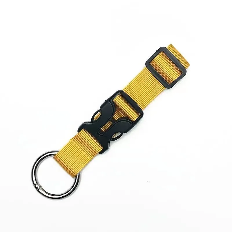 Luggage Accessories Adjustable Backbin Belt Buckle Luggage Band Backpack Nylon Hanging Buckle Hook Hanging Buckle