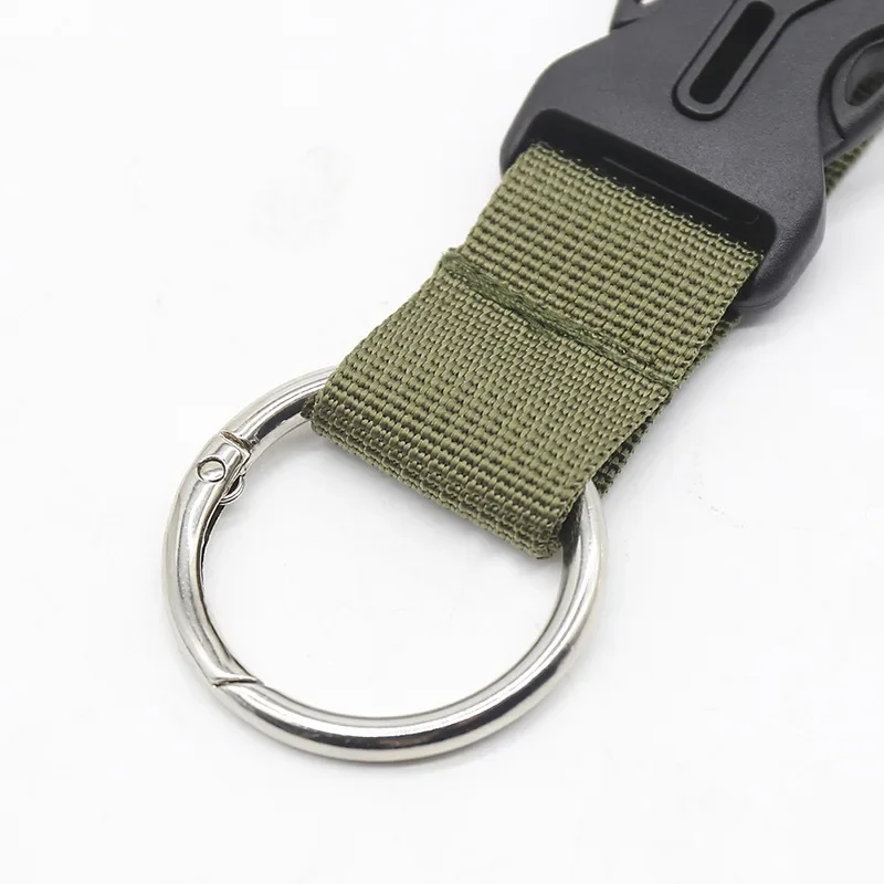 Luggage Accessories Adjustable Backbin Belt Buckle Luggage Band Backpack Nylon Hanging Buckle Hook Hanging Buckle