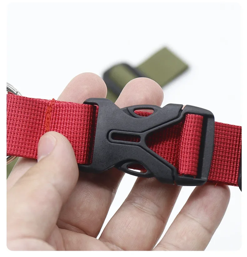 Luggage Accessories Adjustable Backbin Belt Buckle Luggage Band Backpack Nylon Hanging Buckle Hook Hanging Buckle