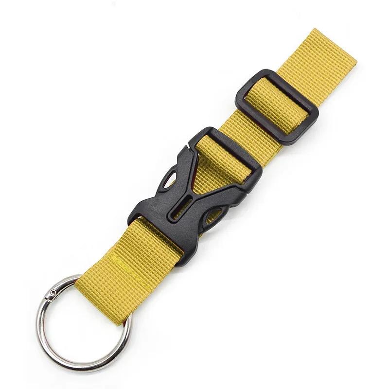 Luggage Accessories Adjustable Backbin Belt Buckle Luggage Band Backpack Nylon Hanging Buckle Hook Hanging Buckle