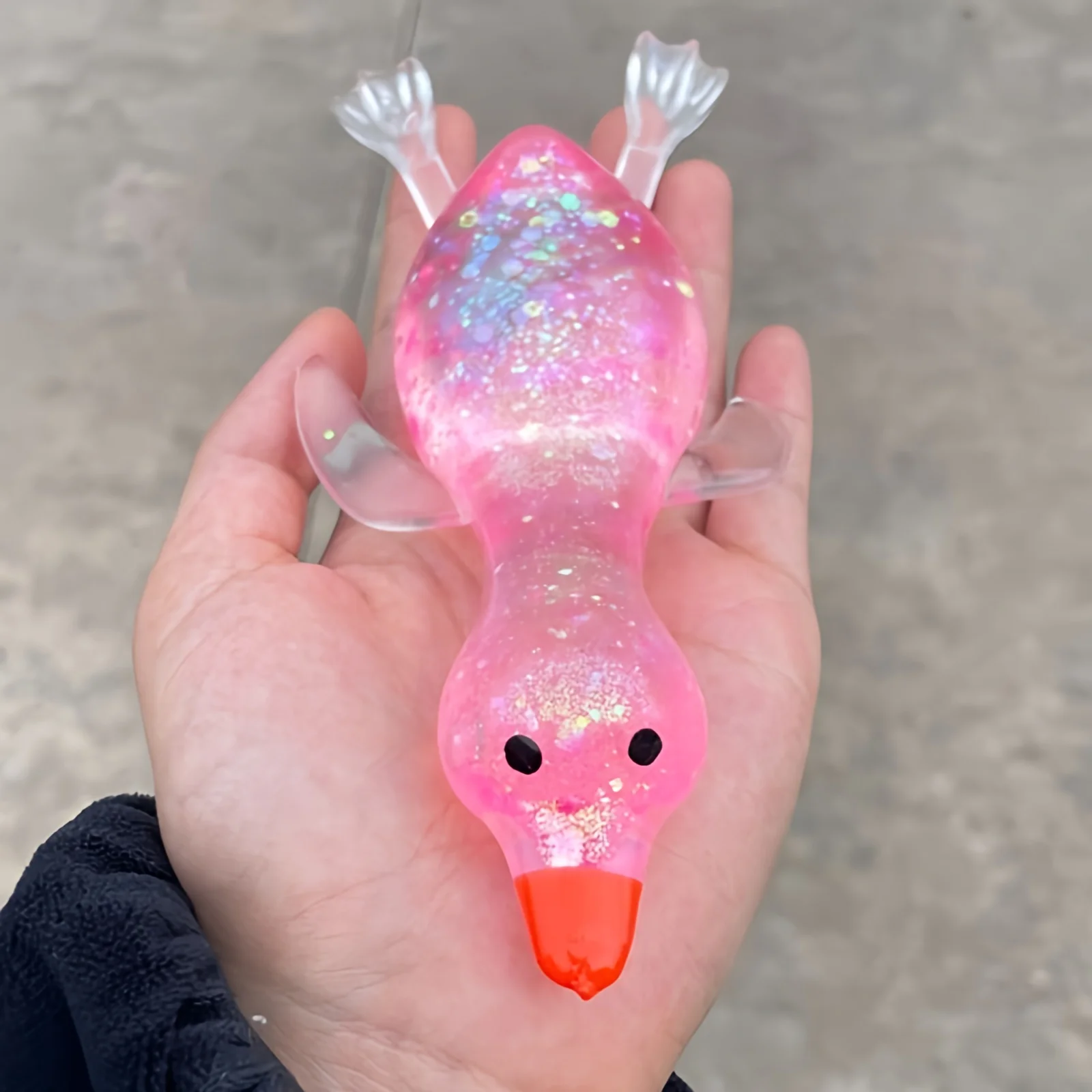 Jumbo Squishy Yellow Duck Fidgets Toys Cute Goose Squeezes Animals Vent Toys Adults Decompression Stretch Toy Friends Best Gift