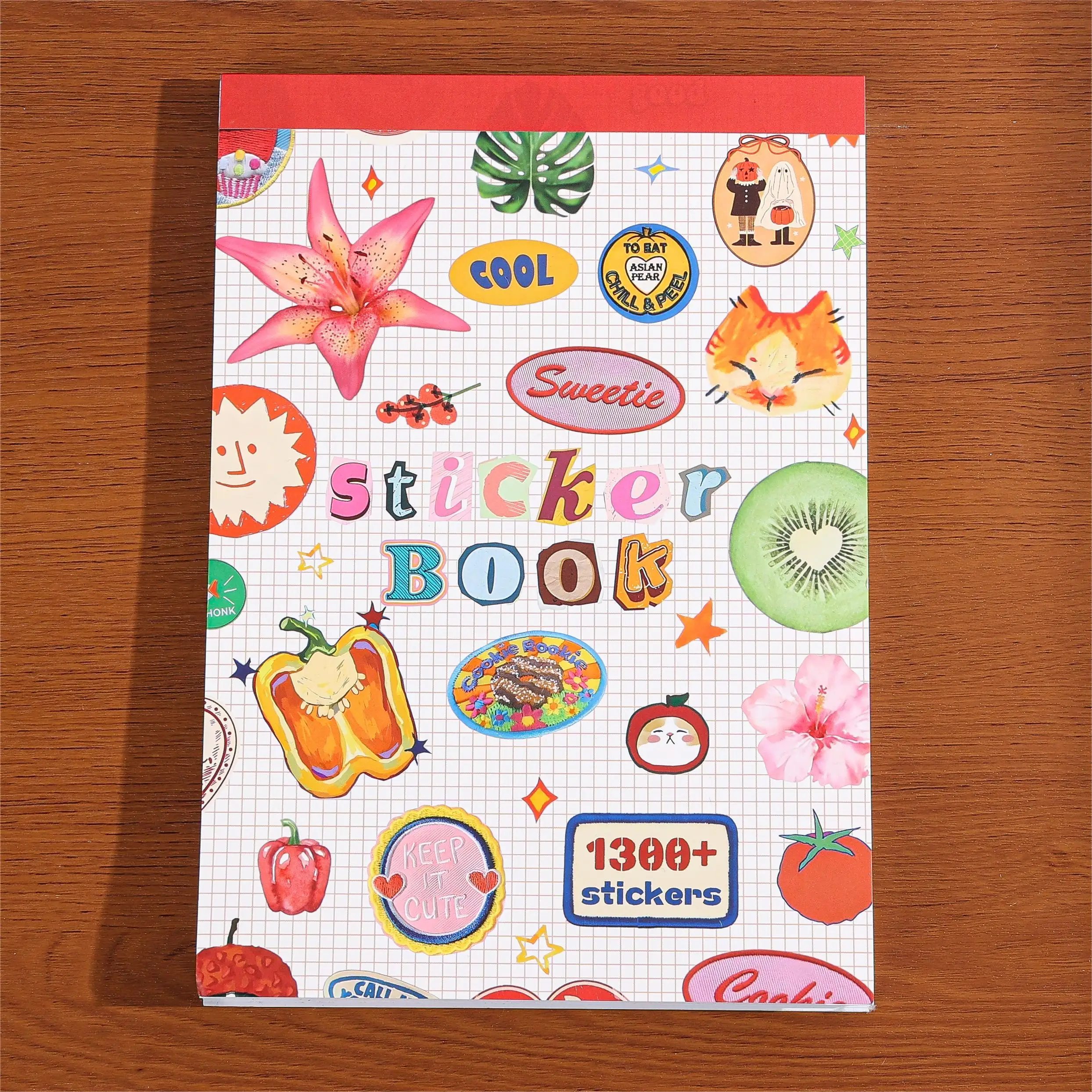 1300Pcs INS Style Cute Stickers, Aesthetic Waterproof Decorative Stickers for Journal Planner Scrapbook and DIY Scrapbook Diary