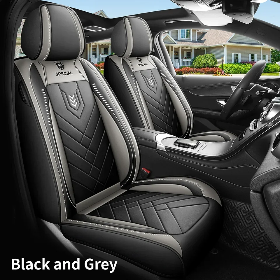 1pcs All inclusive seat cover full leather car seat cushion Driver's seat cover or passenger seat cover all season universal pad