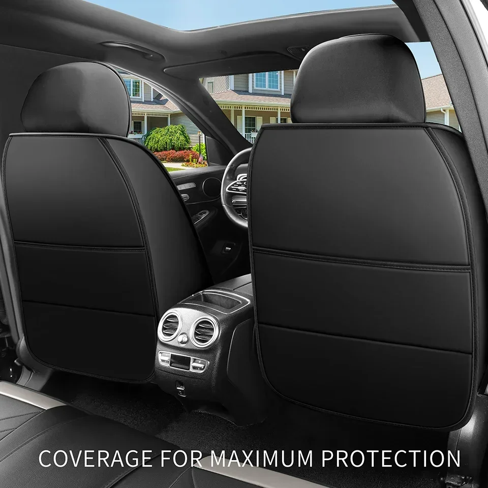 1pcs All inclusive seat cover full leather car seat cushion Driver's seat cover or passenger seat cover all season universal pad