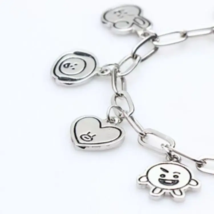 Popular Anime BT21 Cartoon Couple 26Cm Simple Fashion Men's and Women's Accessories Fans Collect