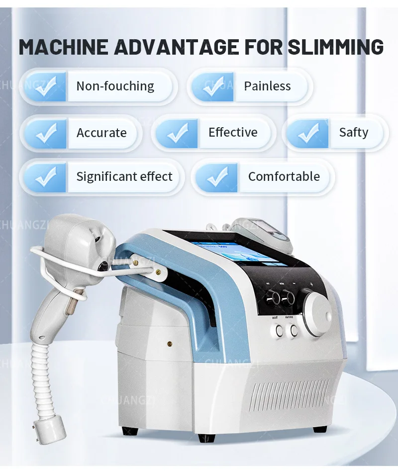 Portable RF Equipment Slimming Machine Ultrasonic Cellulite Wrinkle Removal Face Lift 2 Handles Ultra 360 Fat Reducing Machine