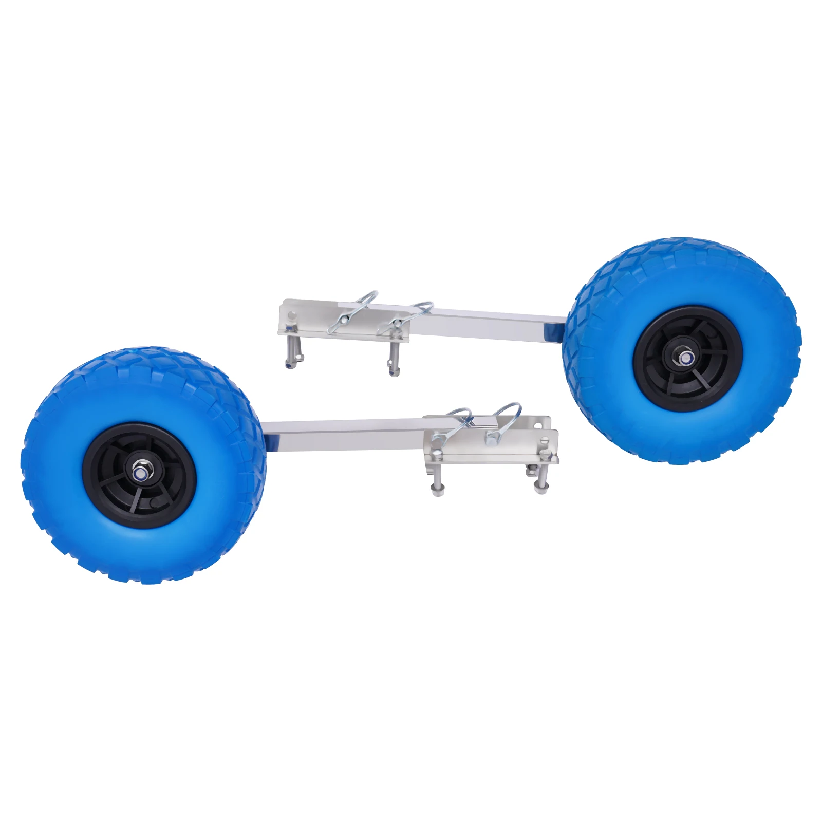 Inflatable Boat Trailer Wheel Set Dolly Boat Trailers Launching Wheels for Inflatable Boat Dinghy Yacht Tender Raft