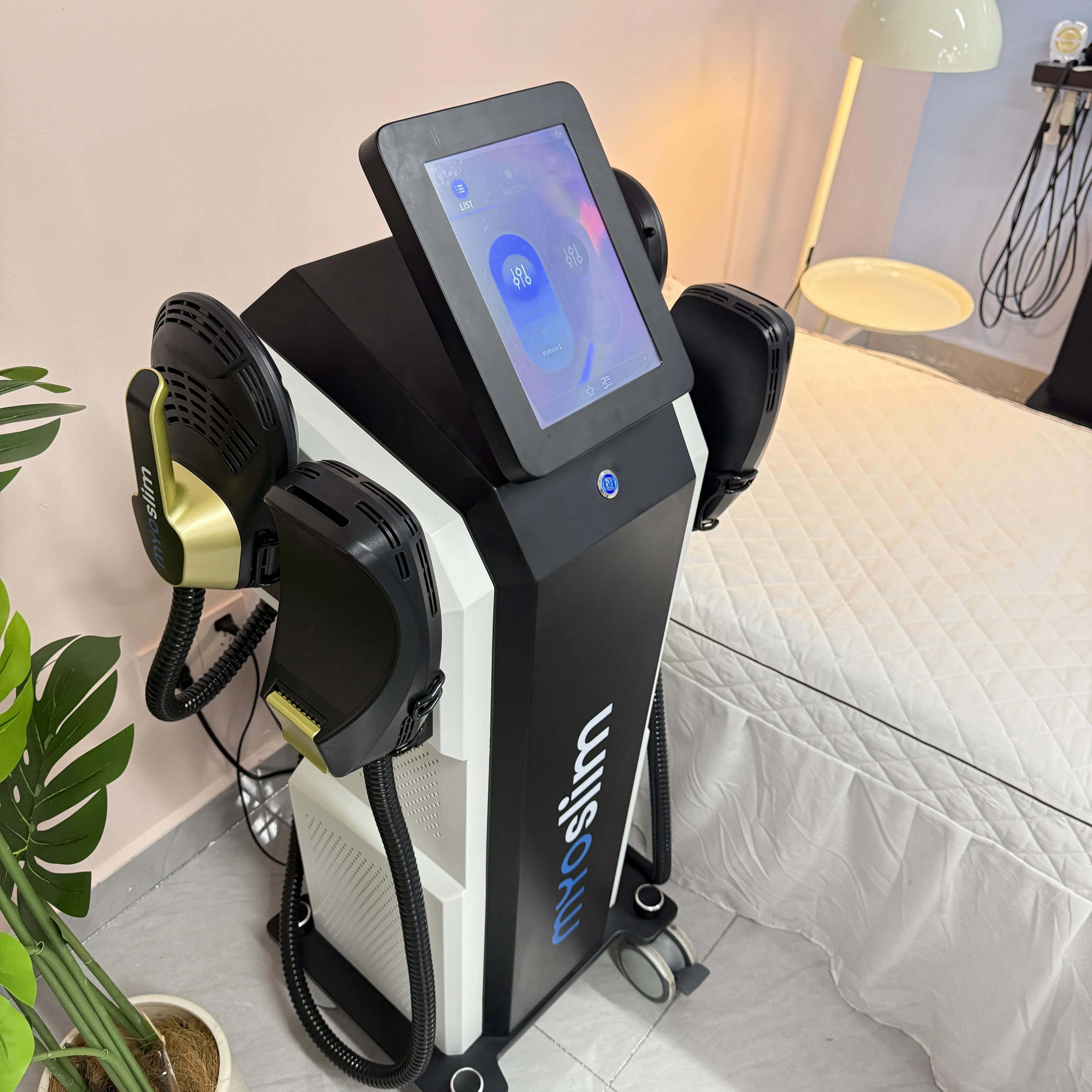 Myoslim 6500W RF Electromagnetic Body Slimming Muscle Stimulate Fat Removal Body Slimming Build Muscle EMS Body Sculpt Machine
