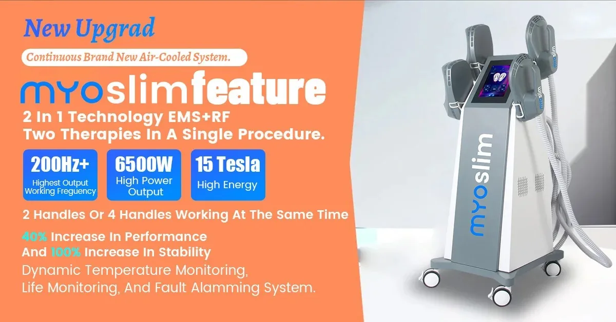 EMS Body Slimming Machine Electrical Muscle Stimulation for Sculpting Fat Burning Weight Control Carving Fitness Equipment