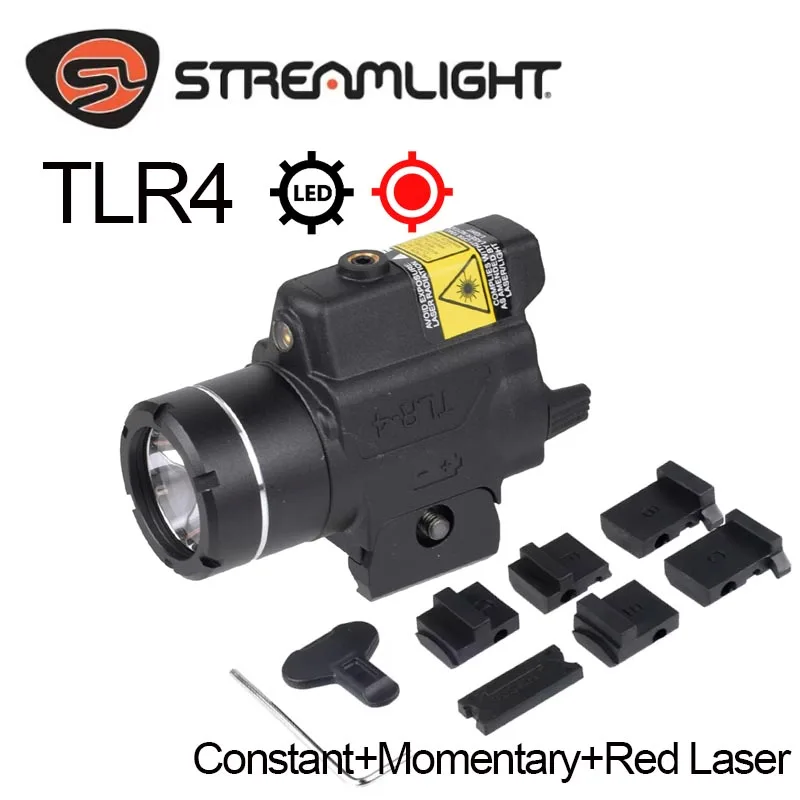 Streamlight TLR 8 TLR 7 TLR 7X TLR 1 HL TLR 4 TLR 3 Tactical Scout Light Hunting Spotlight Torch Flashlight 20mm Rail 500 Lumens