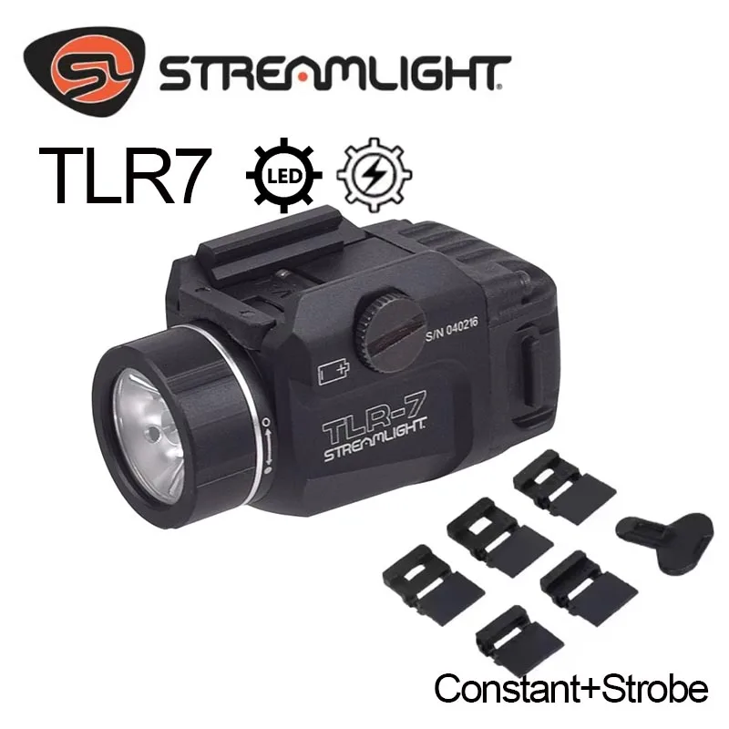 Streamlight TLR 8 TLR 7 TLR 7X TLR 1 HL TLR 4 TLR 3 Tactical Scout Light Hunting Spotlight Torch Flashlight 20mm Rail 500 Lumens