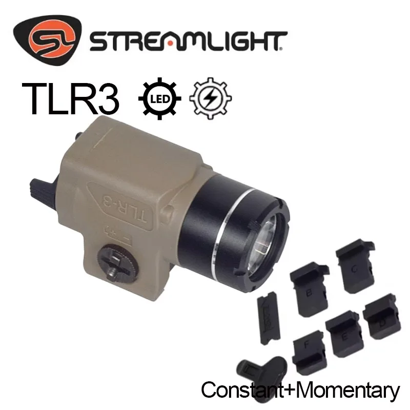 Streamlight TLR 8 TLR 7 TLR 7X TLR 1 HL TLR 4 TLR 3 Tactical Scout Light Hunting Spotlight Torch Flashlight 20mm Rail 500 Lumens