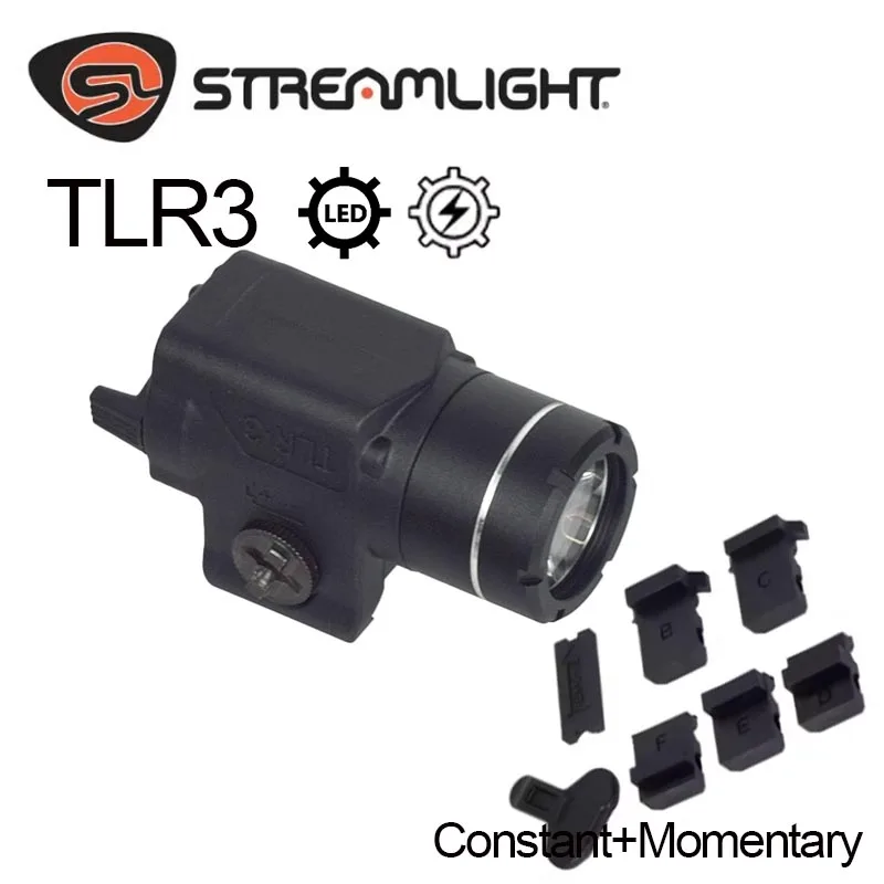 Streamlight TLR 8 TLR 7 TLR 7X TLR 1 HL TLR 4 TLR 3 Tactical Scout Light Hunting Spotlight Torch Flashlight 20mm Rail 500 Lumens