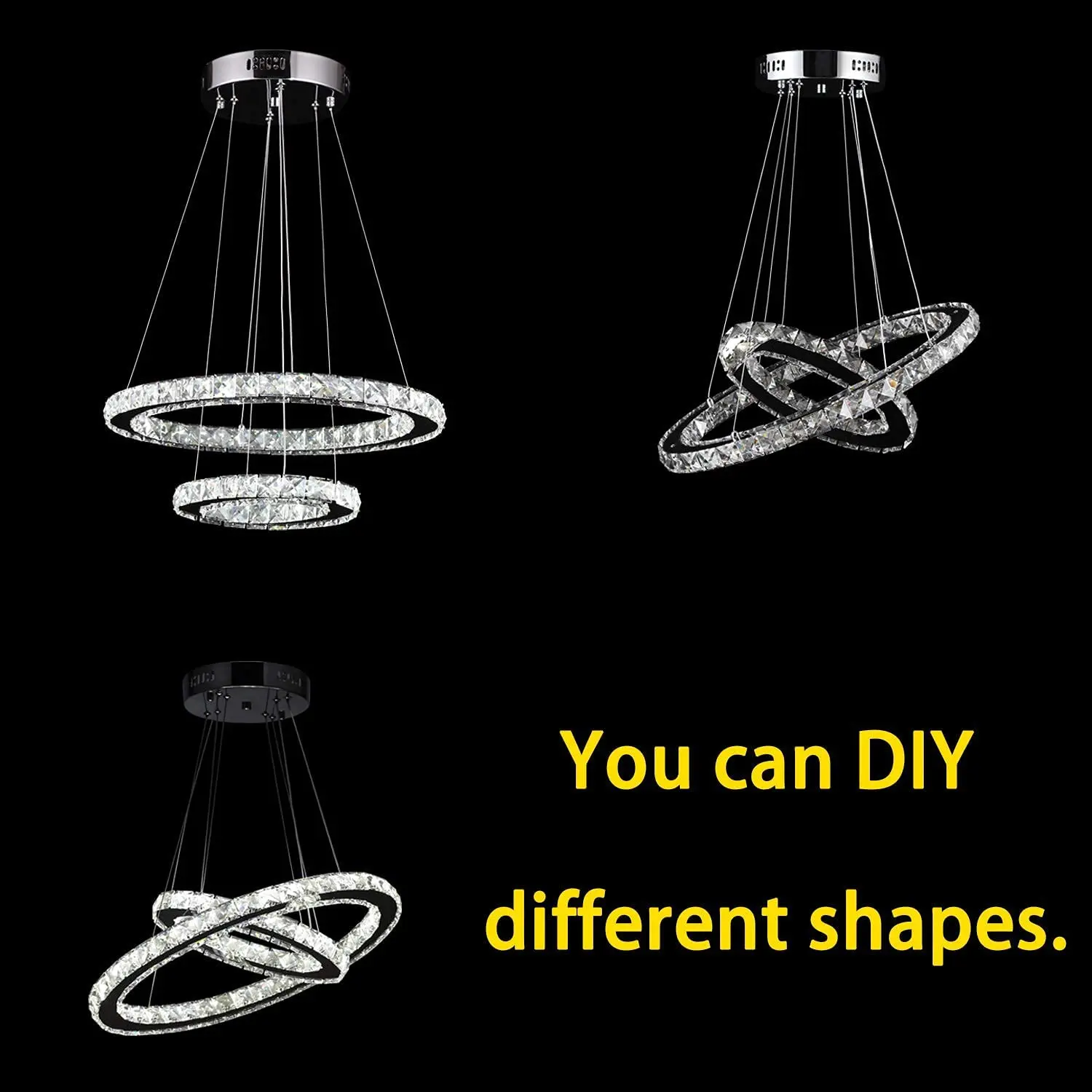 Crystal Pendant Lights Hanging Ceiling Lamps For Dining Room Nordic Modern Chandeliers For Living Room 2021 Indoor Lighting Home