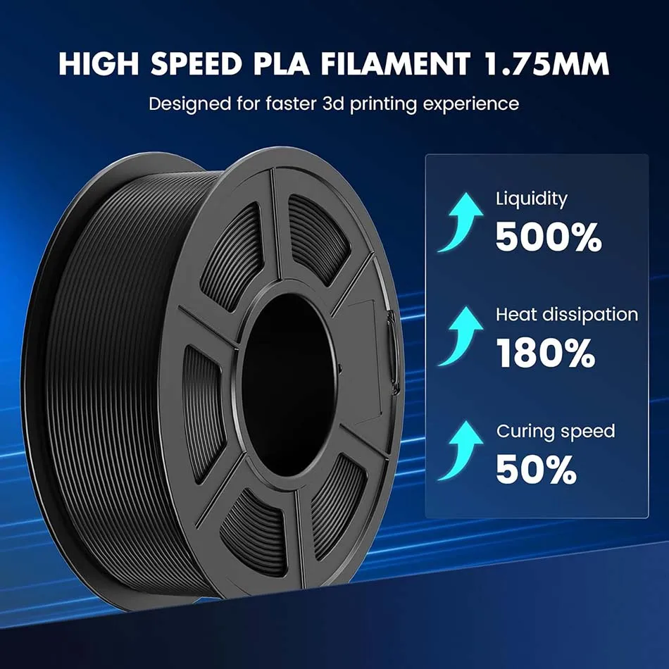 JAYO High Speed PLA/ PLA Plus Filament 5.5KG PLA 3D Filament For FDM 3D Printer Neatly Wound PLA 3D Printing Materials