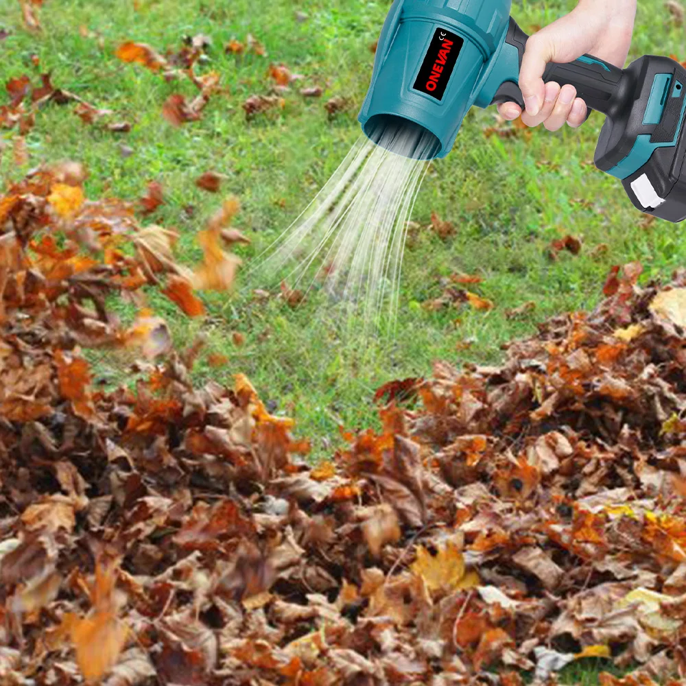 Brushless 3500W Electric Turbo Blower 350M/S Violent Car Dryer Handheld Dust Jet Fan Snow Clean Tool For Makita 18V Battery Pin