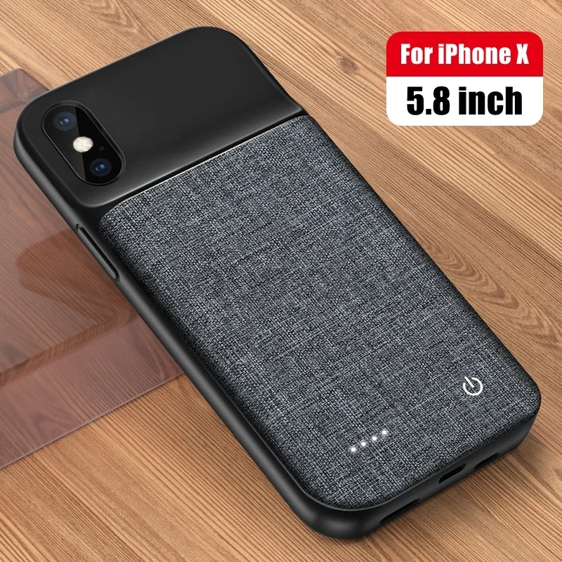 Battery Charger Case For iPhone 11 12 Pro Max 12 Mini Charging Case For iPhone X XR Xs Max 6800mAh external Portable Power Bank