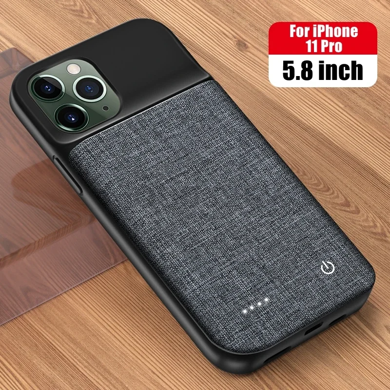 Battery Charger Case For iPhone 11 12 Pro Max 12 Mini Charging Case For iPhone X XR Xs Max 6800mAh external Portable Power Bank