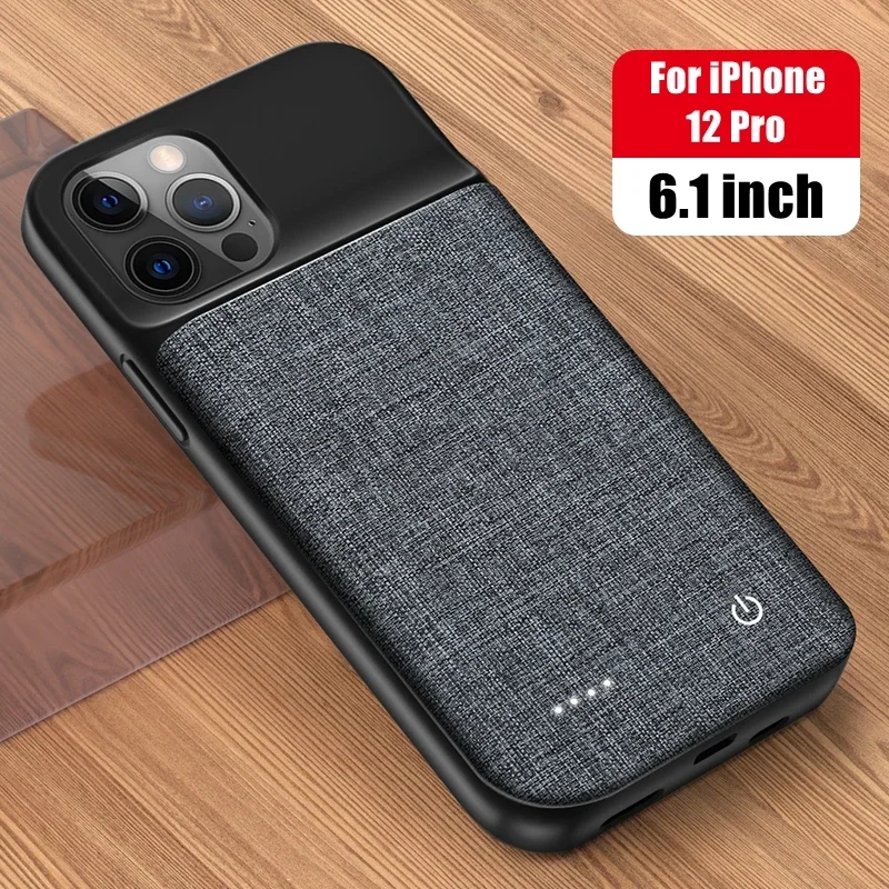 Battery Charger Case For iPhone 11 12 Pro Max 12 Mini Charging Case For iPhone X XR Xs Max 6800mAh external Portable Power Bank