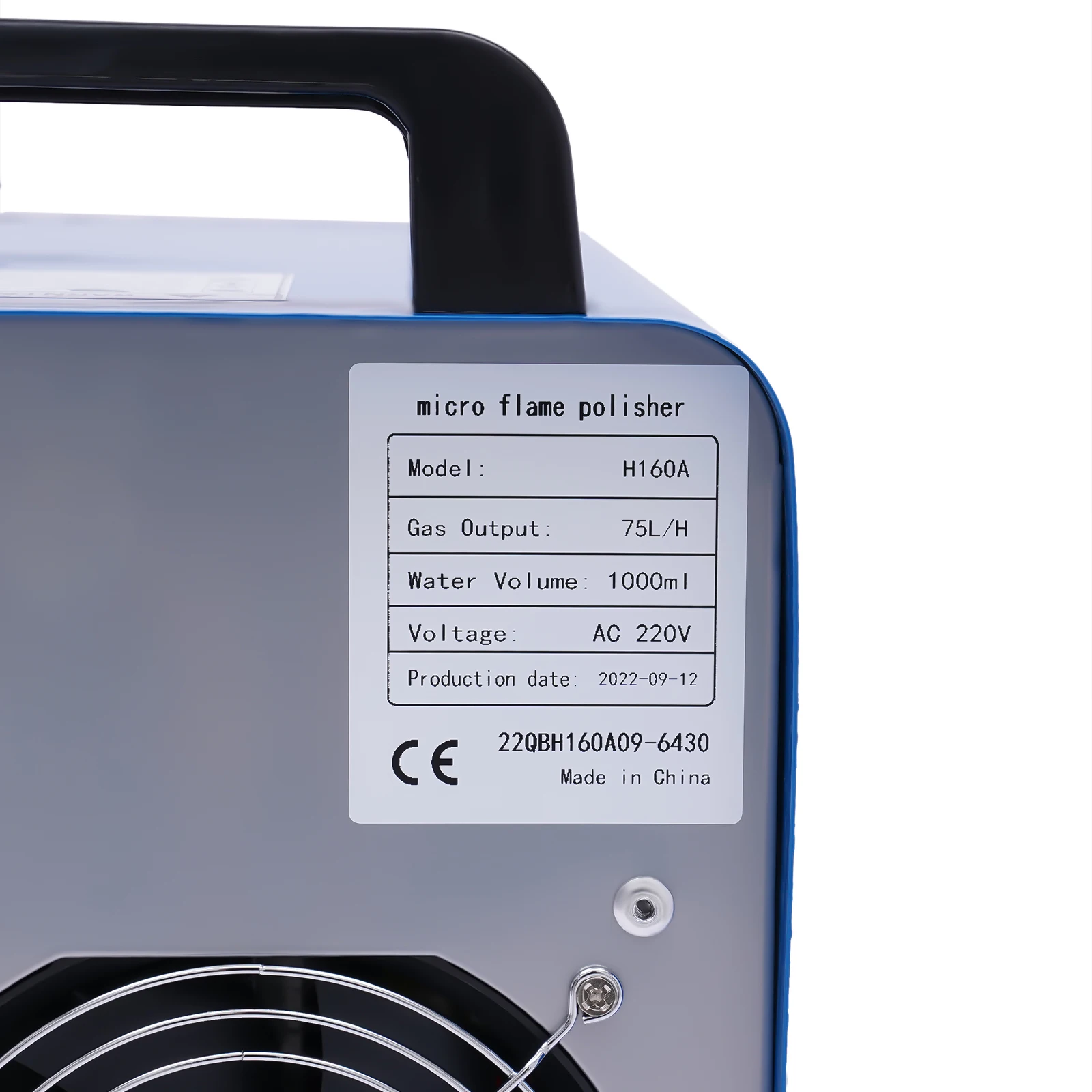 Oxygen Hydrogen Generator 95L/400W or 75L/300W Gas Flame Welder Acrylic Polisher Polishing Machine + 2 Torch Tip &1 Flame Torch