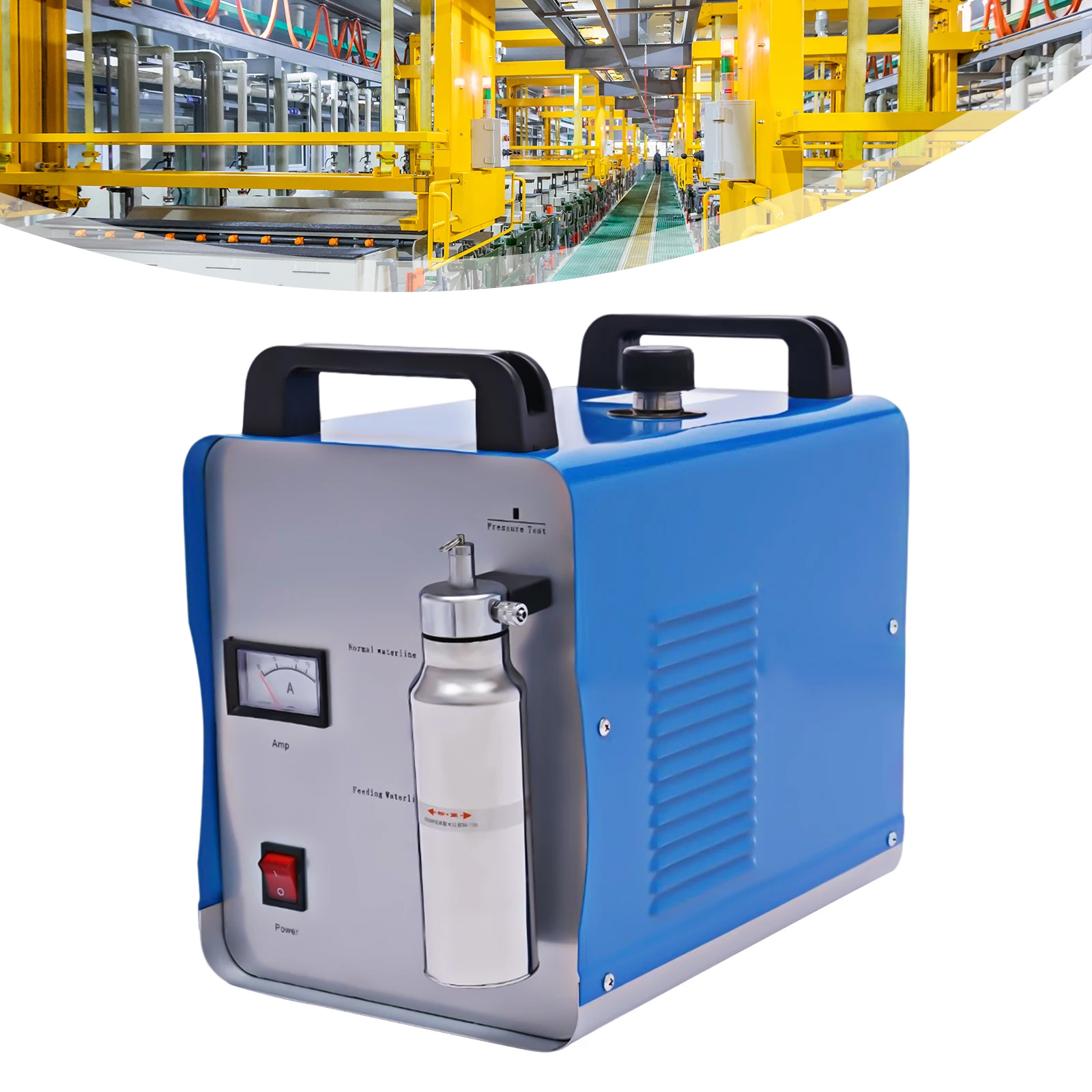 Oxygen Hydrogen Generator 95L/400W or 75L/300W Gas Flame Welder Acrylic Polisher Polishing Machine + 2 Torch Tip &1 Flame Torch