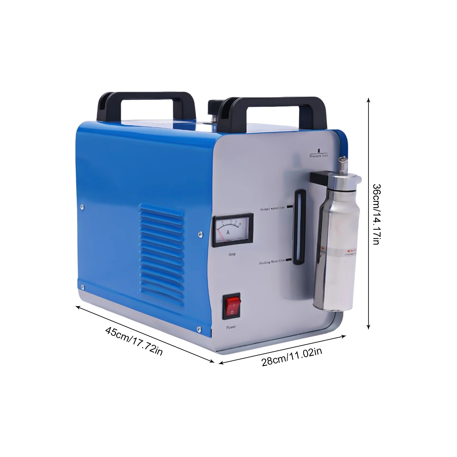 Oxygen Hydrogen Generator 95L/400W or 75L/300W Gas Flame Welder Acrylic Polisher Polishing Machine + 2 Torch Tip &1 Flame Torch