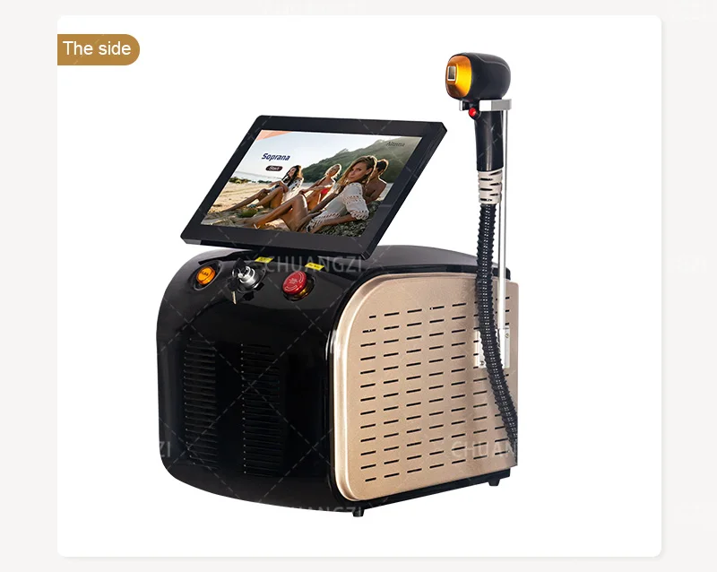 Powerful 5000W Alexandrite Ice Platinum Epilator Professional Diode Laser Machine Permanent Hair Remover for Woman