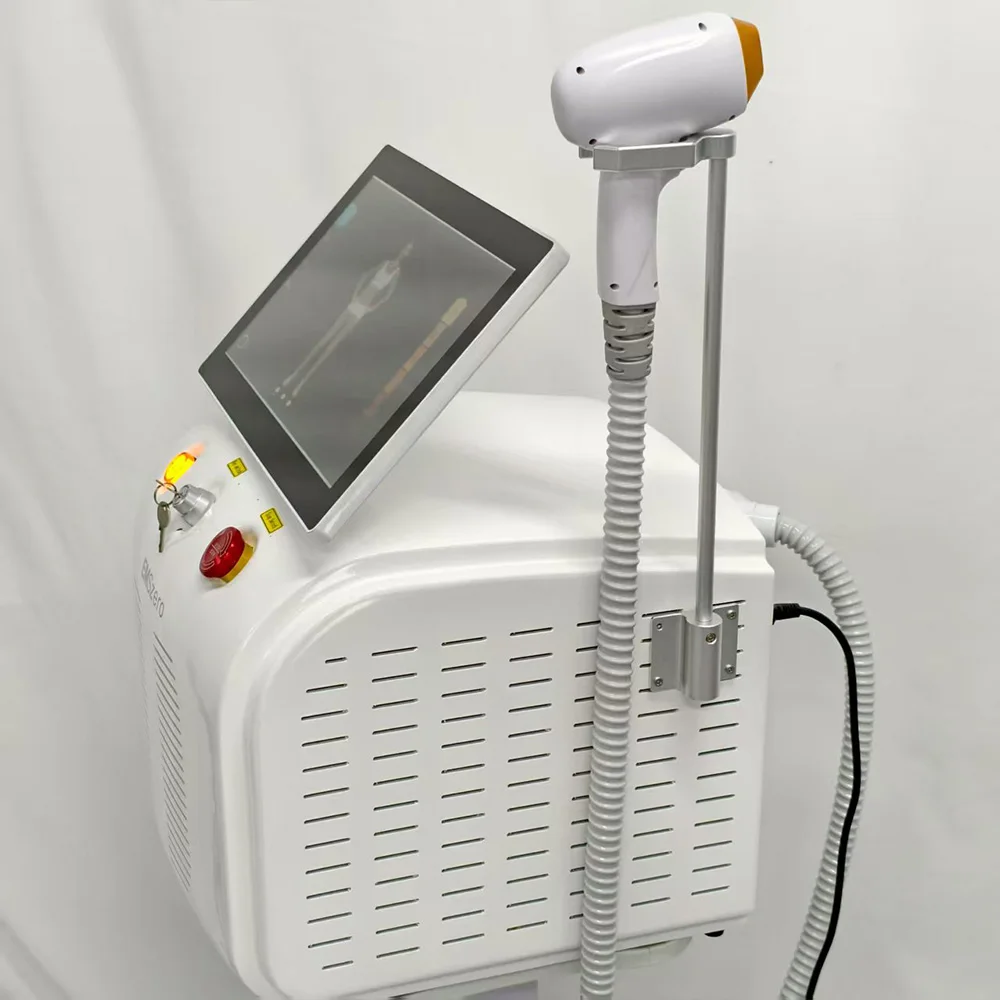 Powerful 5000W Alexandrite Ice Platinum Epilator Professional Diode Laser Machine Permanent Hair Remover for Woman