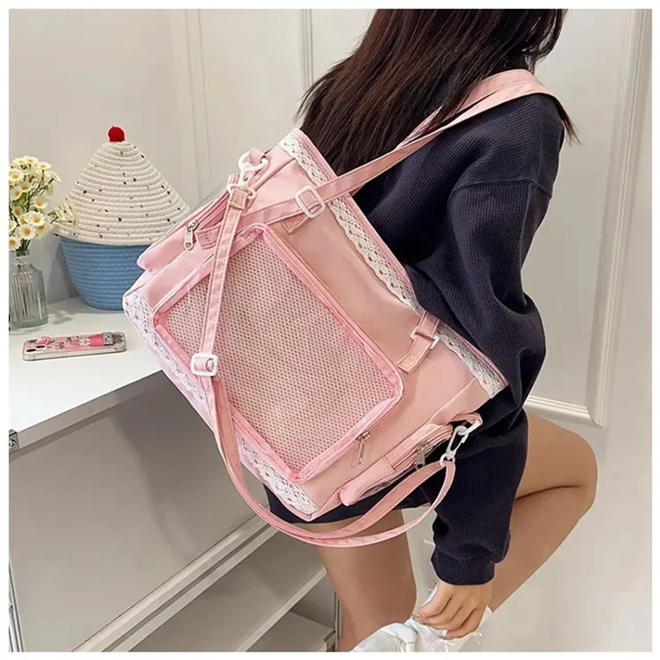 Ballet Girl Large Appetite Itabag Japanese Two-Dimension Single Shoulder Crossbody Bag Gift For Friends Women'S Handbag