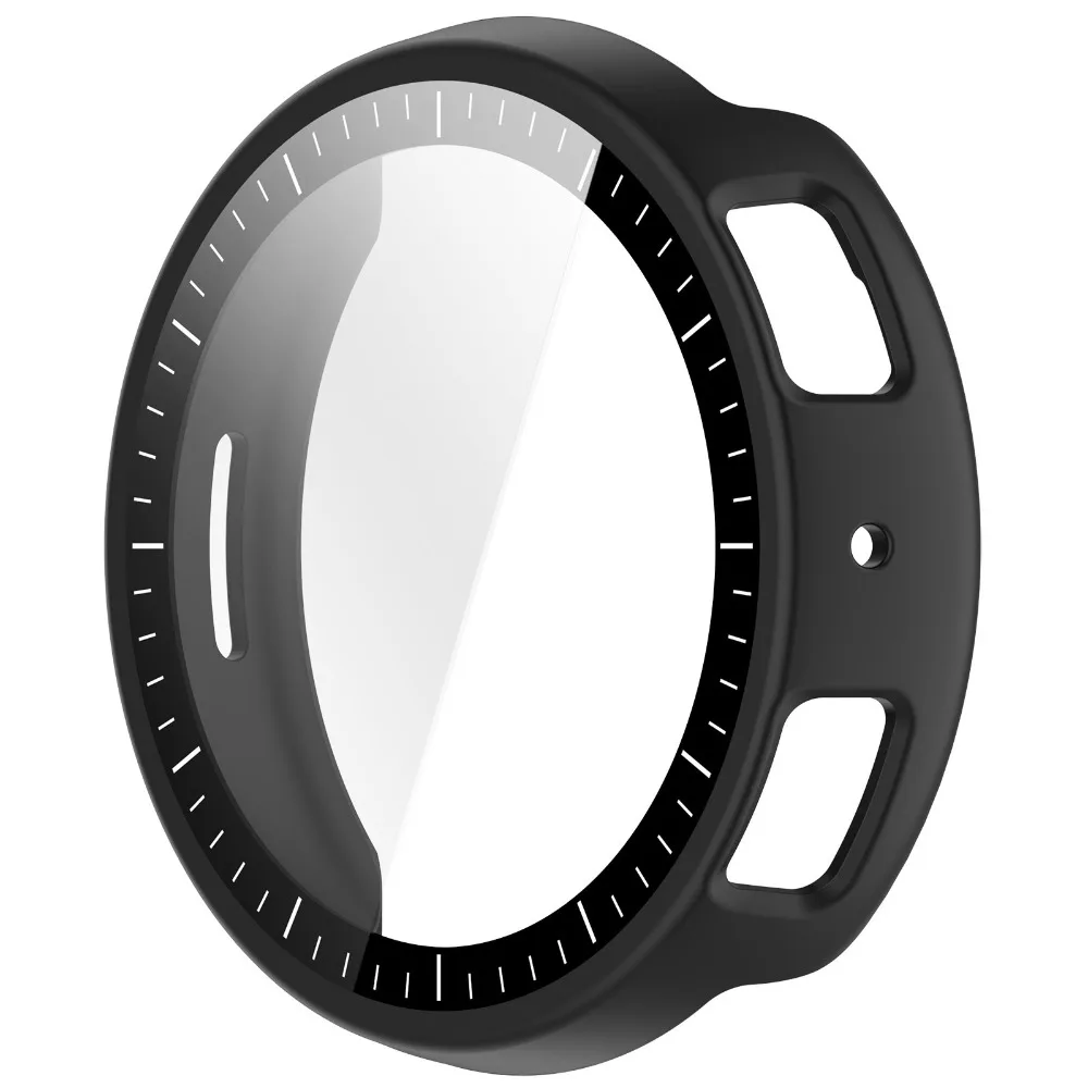 PC Case+Glass for Amazfit Active MAX Screen Protector Anti-scratch Film Bumper Protective Cover Amazfit Active MAX Accessories