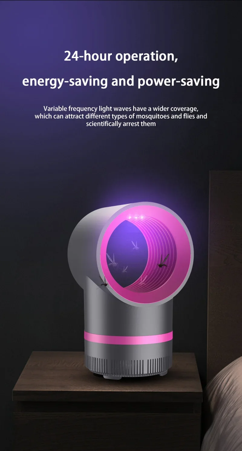 Mosquito Killer Lamp USB Plug-in Starry Sky Mosquito Killer LED Lamp Insect Repellent Portable Insect Trap Home Appliance