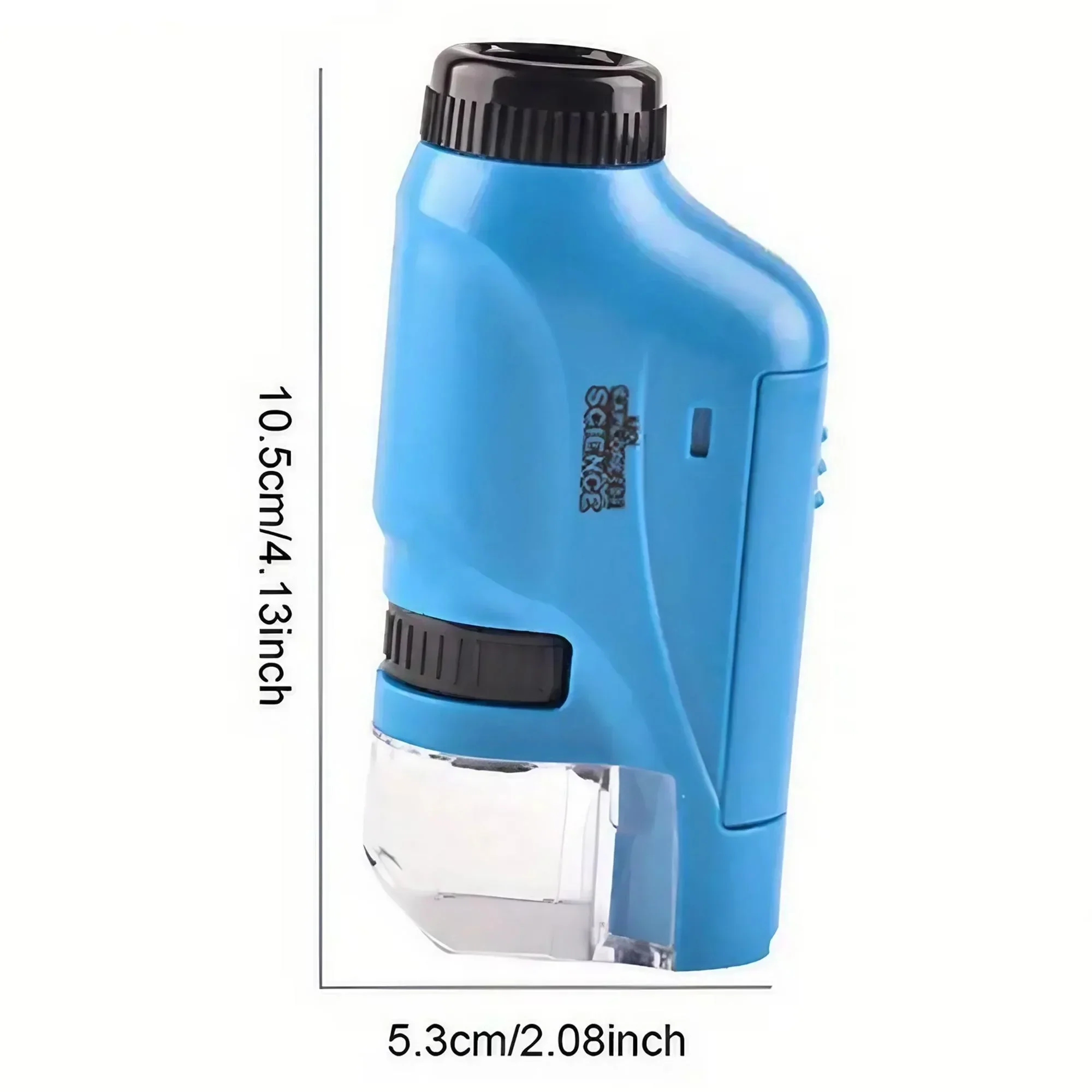 Portable Handheld Microscope 60X to 100X Magnification for Scientific Observation Perfect for Experiments and Field Research