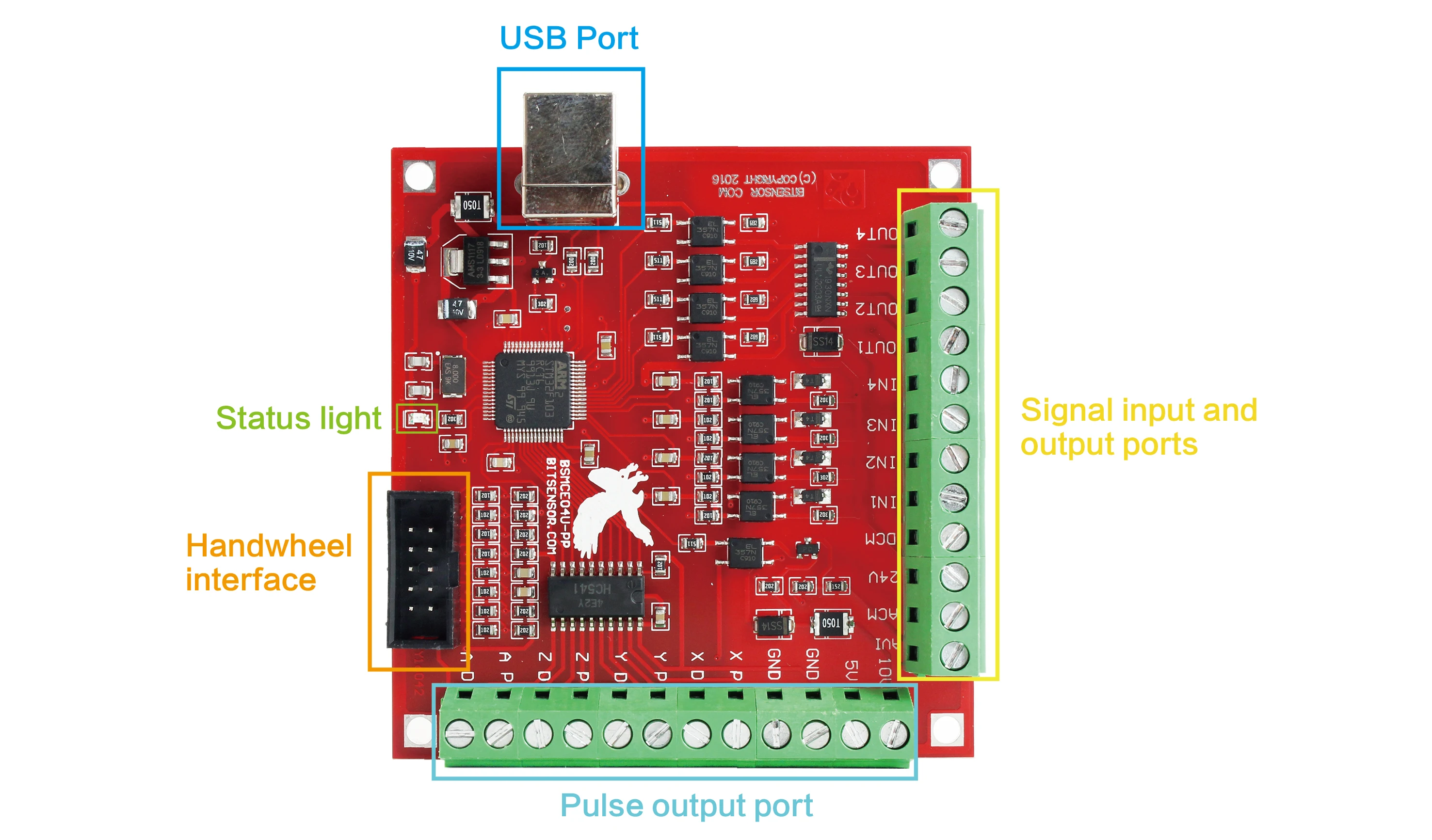 Breakout Board CNC USB MACH3 100Khz 4 Axis Interface Drive Motion Controller Flying Carving Card Engraving Machine Motherboard
