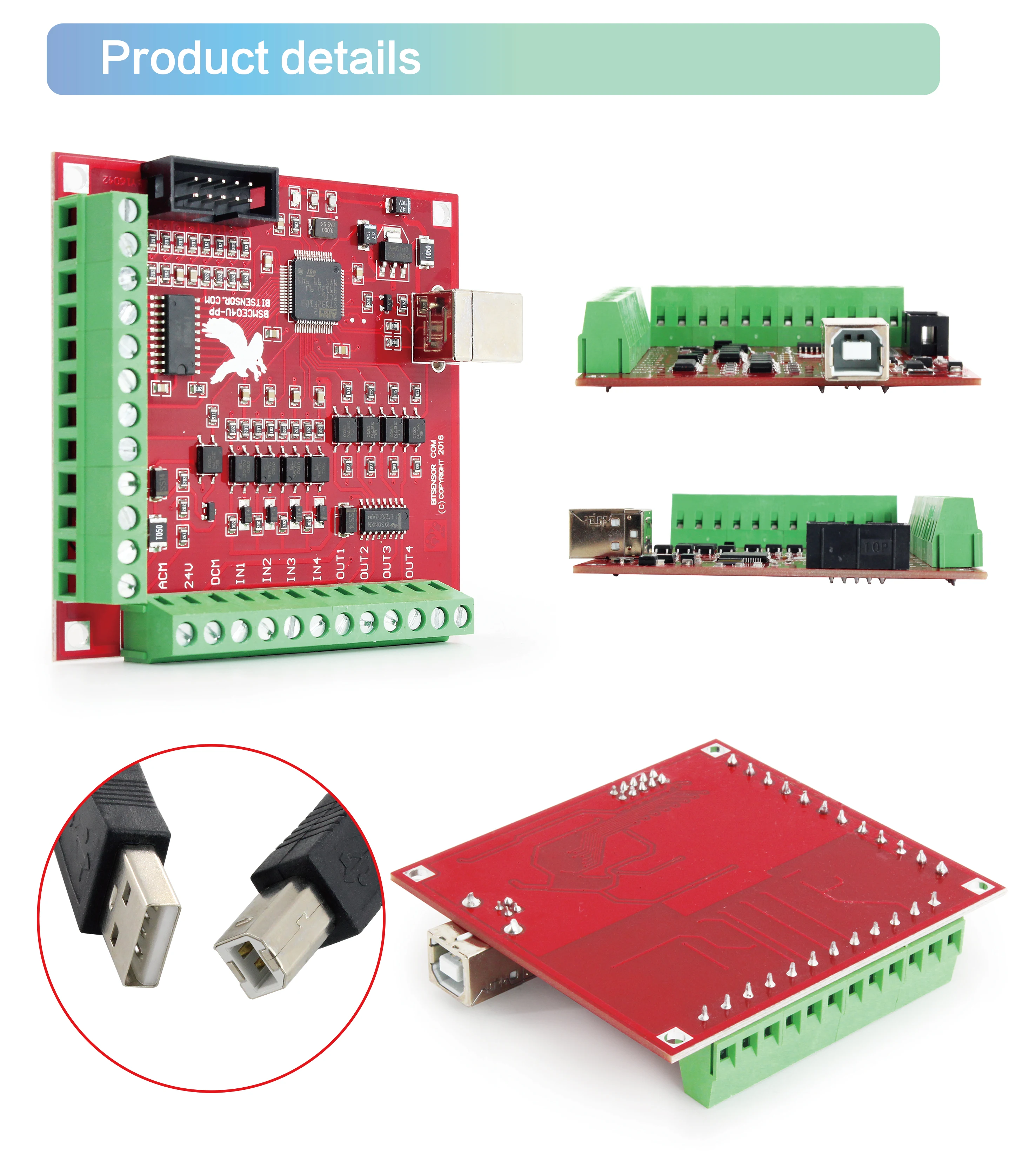 Breakout Board CNC USB MACH3 100Khz 4 Axis Interface Drive Motion Controller Flying Carving Card Engraving Machine Motherboard